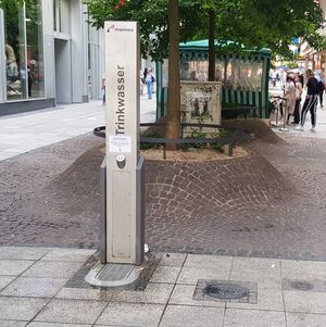 Trinkbrunnen in der Liebfrauenstraße (Nähe Hauptwache)