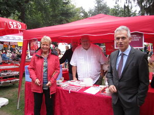 SPD-Stand auf dem AWO-Fest