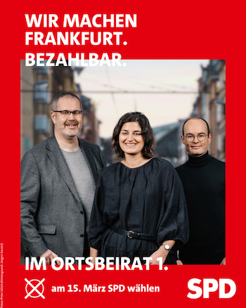 Jürgen Sauter, Dr. Shirin Shakouri und Fritz Kaspar (v.l.n.r.) für den OBR1