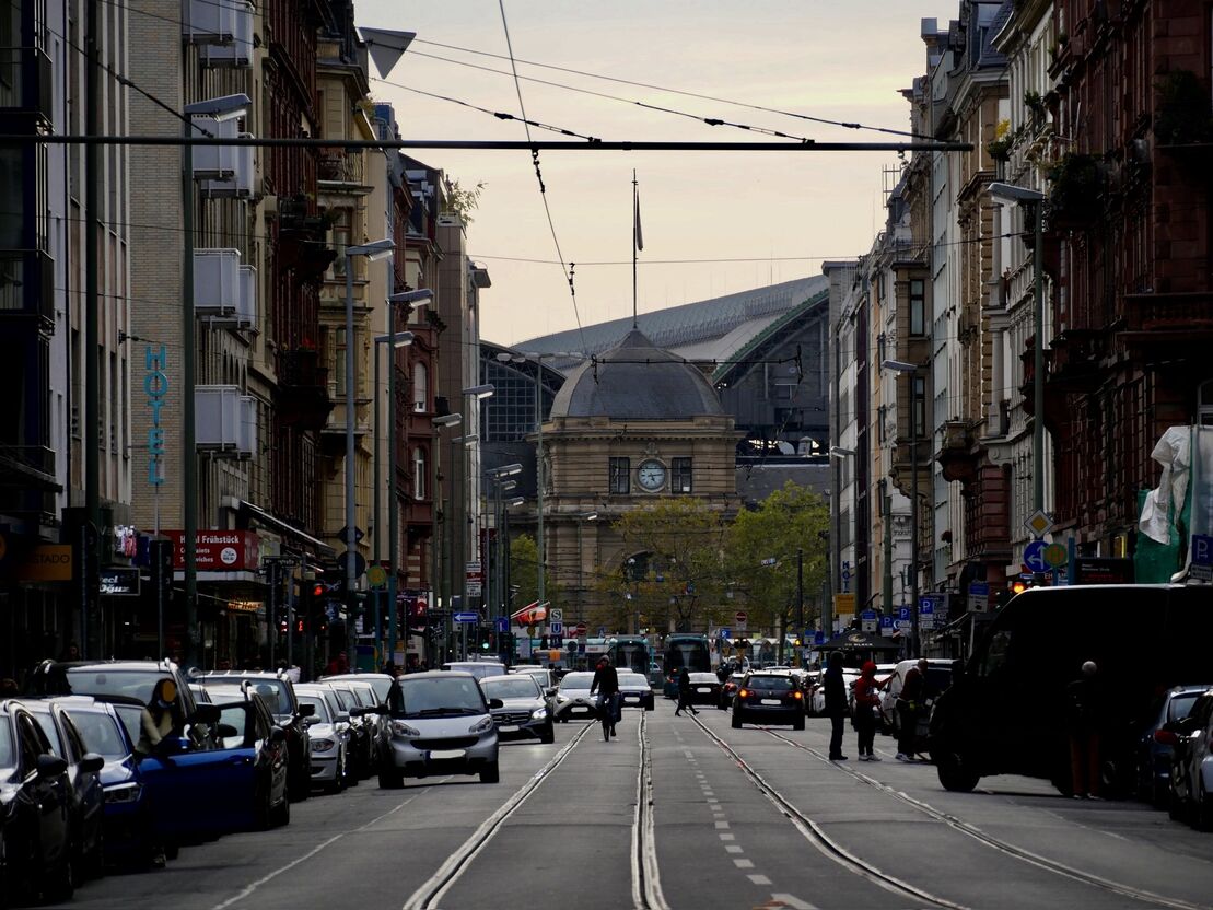 Blick in die Münchener Straße